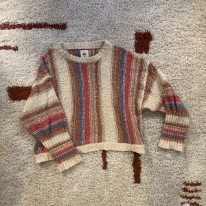 Billabong striped sweater size M